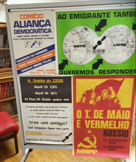 “Cinquenta Anos do 25 de Abril” - EXPOSIÇÃO NA BIBLIOTECA (foto 2 de 5)