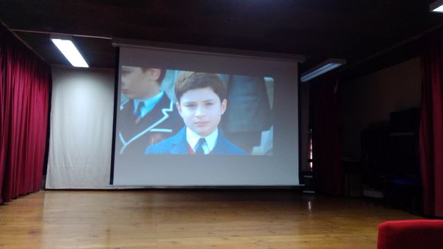 No âmbito da Francofonia os alunos de Francês visualizaram o filme le Petit Nicolas