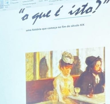 Palestra "O que é a arte?" (foto 1 de 4)