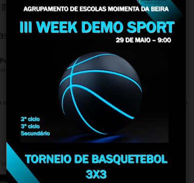 Quadro competitivo do torneio de basquetebol 3×3