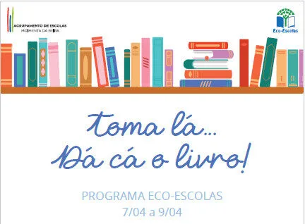 Toma lá, dá cá… o livro!
