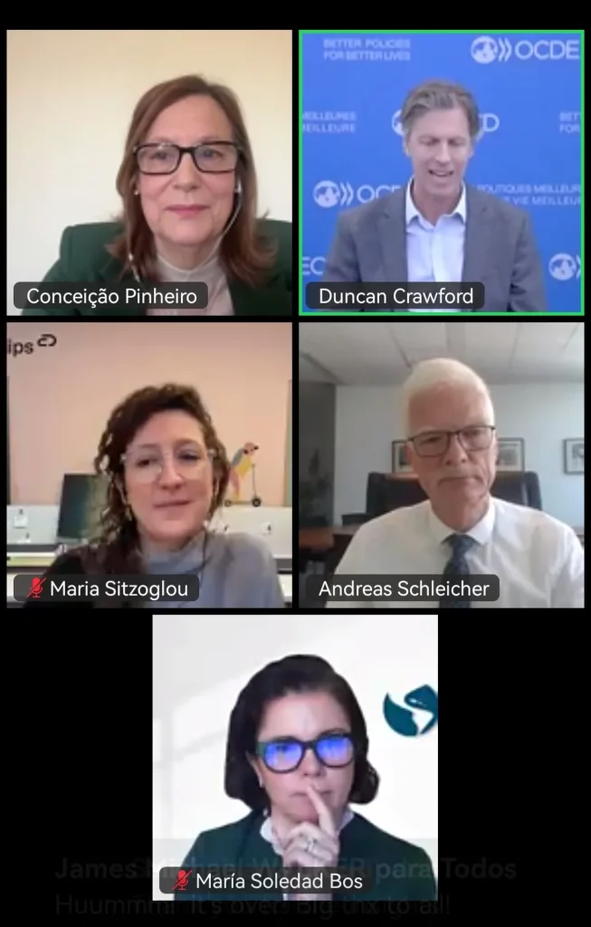 Webinar OCDE - Parabéns Docente Conceição Pinheiro