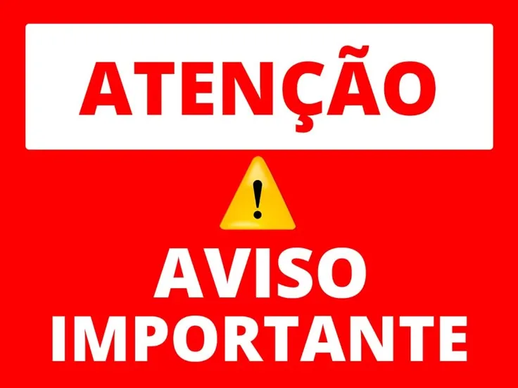 Aviso (foto 3 de 3)