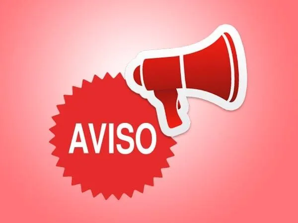 Aviso (foto 2 de 3)