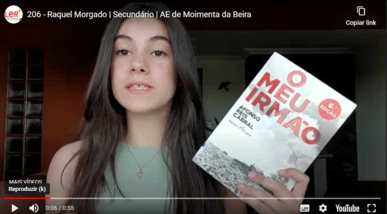 CONCURSO NACIONAL DE LEITURA – Vamos apoiar a Raquel Morgado