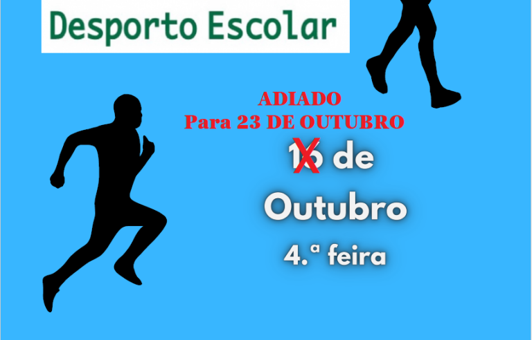 Corta Mato Escolar – Adiado para 23 de Outubro